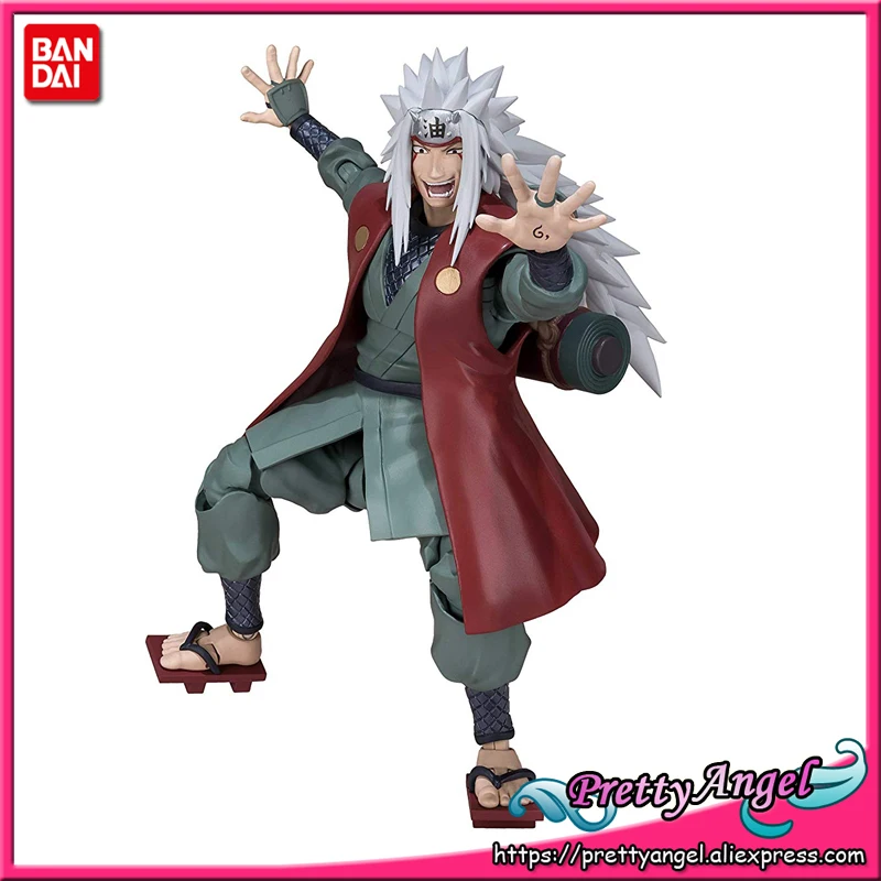 PrettyAngel-оригинальная экшн-фигурка Bandai Tamashii Nation S.H. Фигуртс эксклюзивная Jiraiya |