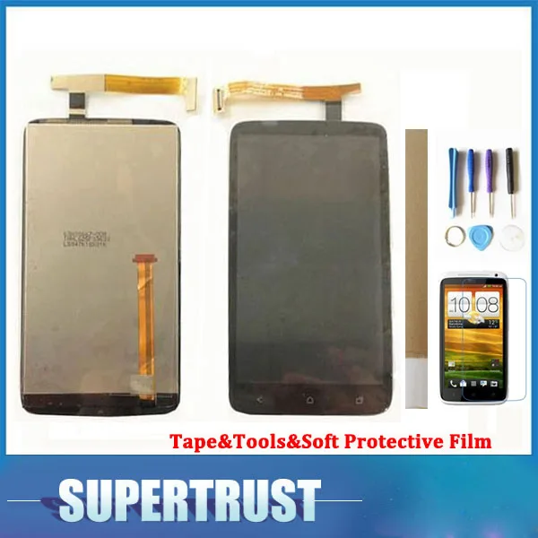 1PC/Lot High quality For HTC One X G23 S720e LCD Display+Touch Screen Digitizer Assembly Black Color with tape&tools&soft film
1PC/Lot High quality For HTC One X G23 S720e LCD Display+Touch Screen Digitizer Assembly Black Color with tape&tools&soft film