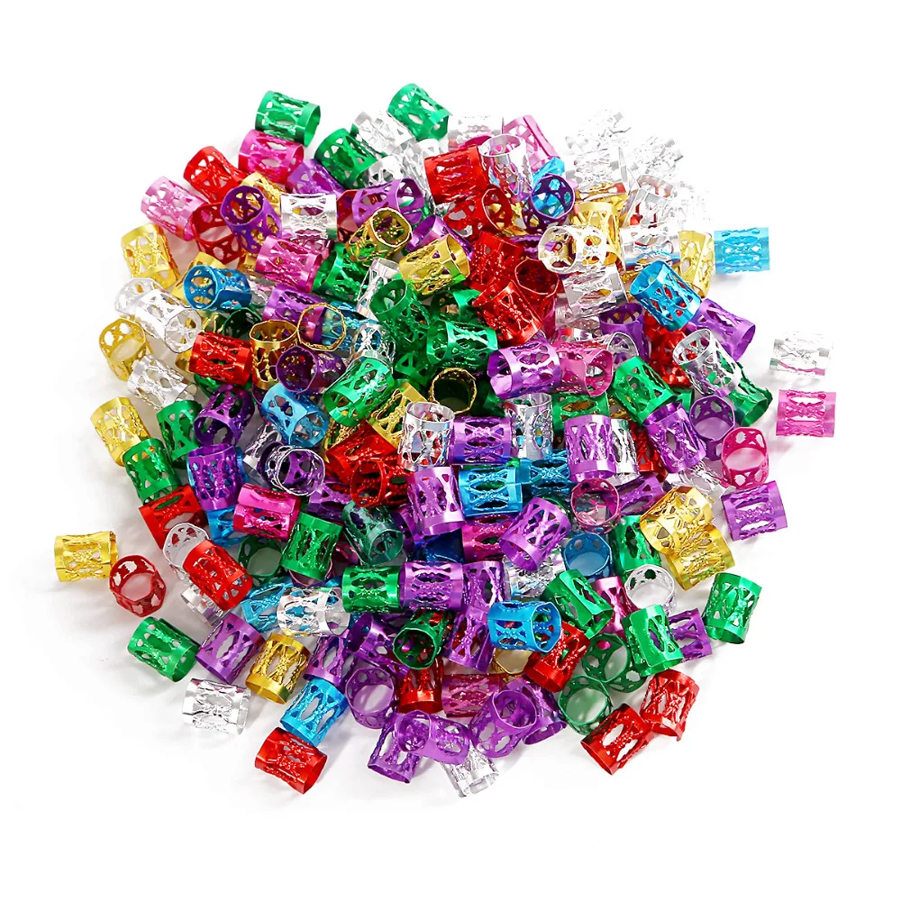 100pcs 8*9mm 8 colors Mixed Beads Adjustable Hair Braids Beads Adjustable Hair Braid Rings Cuff Clips Tubes Jewelry
100pcs 8*9mm 8 colors Mixed Beads Adjustable Hair Braids Beads Adjustable Hair Braid Rings Cuff Clips Tubes Jewelry