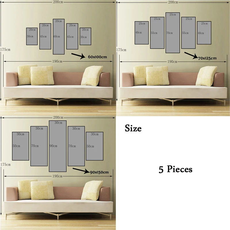 5 Panels Ganesha Wall Art Poster Hindu Gods Canvas Painting Prints on Canvas For Living Room Home Decoration Gift Unframed
5 Panels Ganesha Wall Art Poster Hindu Gods Canvas Painting Prints on Canvas For Living Room Home Decoration Gift Unframed