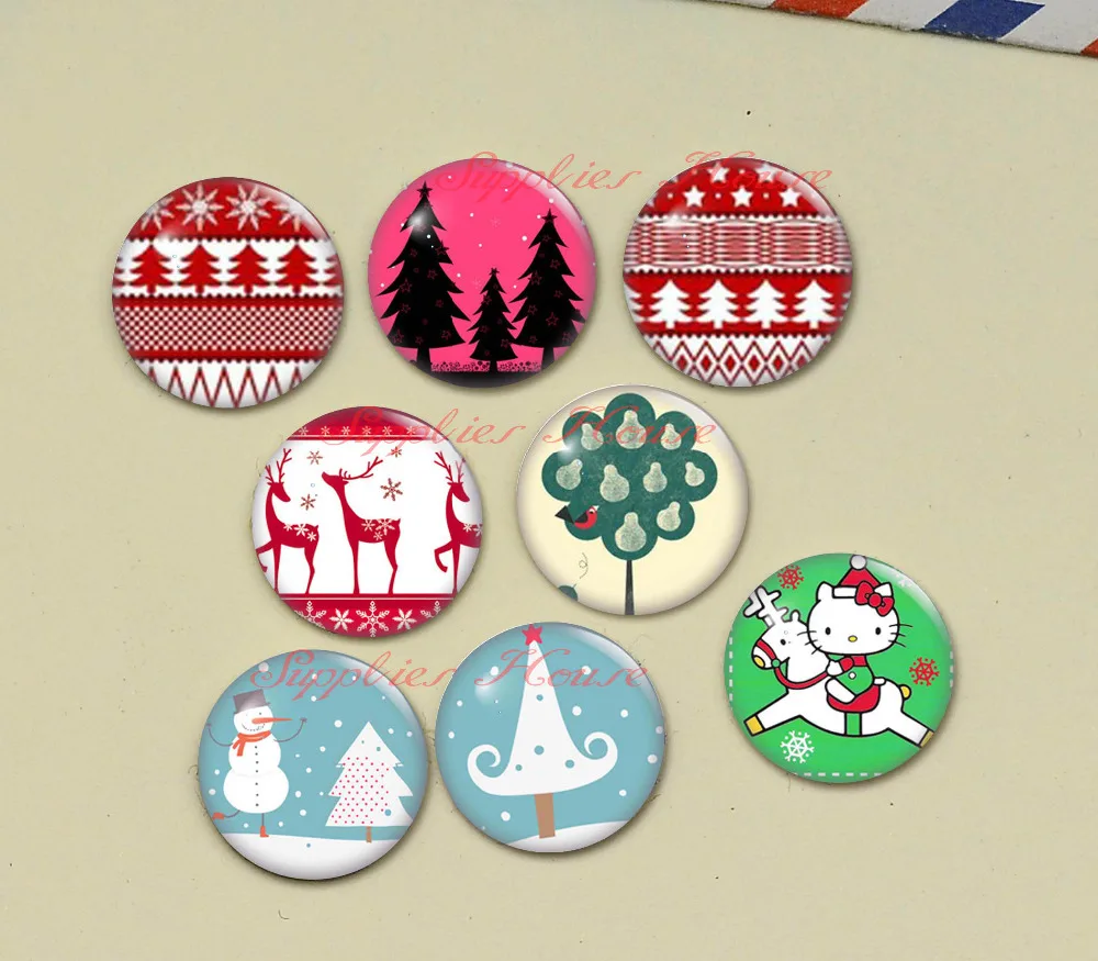 Handmade Round Christmas photo glass Cabochons, Jewelry Finding Cameo Pendant Settings, (F038-562)
Handmade Round Christmas photo glass Cabochons, Jewelry Finding Cameo Pendant Settings, (F038-562)