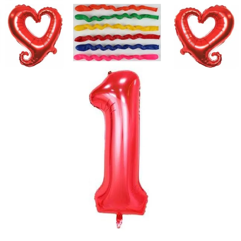 9pcs/lot Number Foil Balloons Baby Birthday Party Decoration DIY Baby Shower Wedding Supplies inflatable Heart Latex Air Balloon
9pcs/lot Number Foil Balloons Baby Birthday Party Decoration DIY Baby Shower Wedding Supplies inflatable Heart Latex Air Balloon