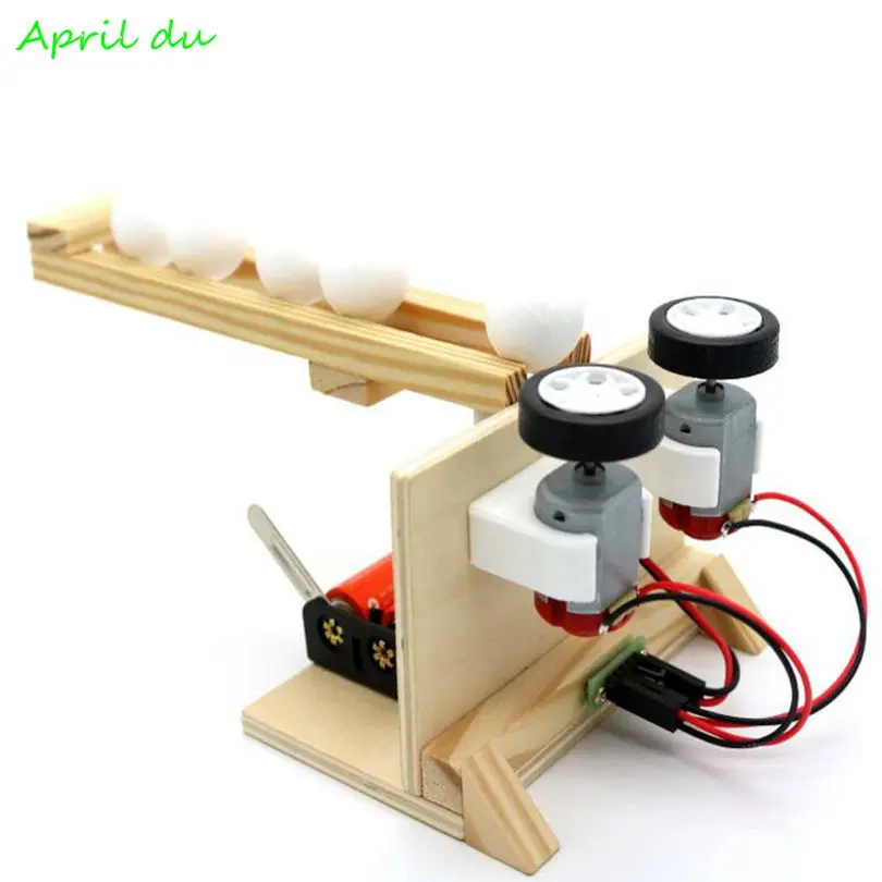 April Du DIY Small Ball Emitter Children Science Experiment Kits Assemble Electric Model Kids Inventions Educational Toy,1set
April Du DIY Small Ball Emitter Children Science Experiment Kits Assemble Electric Model Kids Inventions Educational Toy,1set