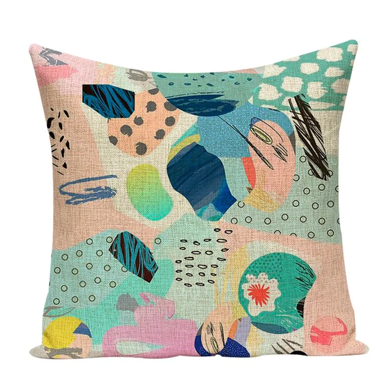 Abstract art Decorative Simple Geometric Cushion Covers Soft Pillowcase Home Sofa Seat Chair Pillow Cover Decor Almofadas Custom
Abstract art Decorative Simple Geometric Cushion Covers Soft Pillowcase Home Sofa Seat Chair Pillow Cover Decor Almofadas Custom