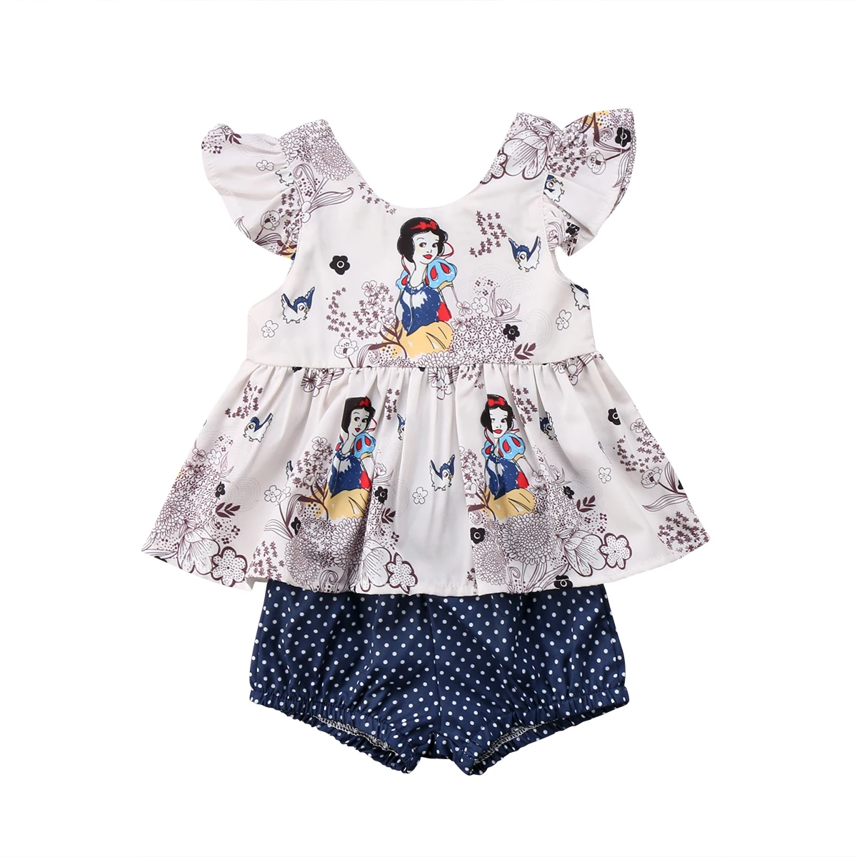 Newborn Toddler Infant Floral Baby Girls Clothes Set Cartoon Print T shirt+Shorts Briefs 2pcs Outfits
Newborn Toddler Infant Floral Baby Girls Clothes Set Cartoon Print T shirt+Shorts Briefs 2pcs Outfits
