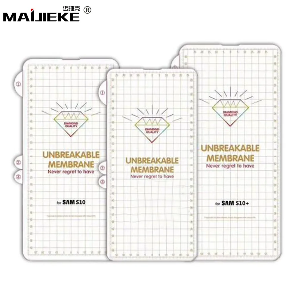 New 0.15mm UnBreakable Membrane Soft TPU Screen Protector for Samsung Galaxy S10 Plus S10+ S10 lite Hydrogel Protective Film
New 0.15mm UnBreakable Membrane Soft TPU Screen Protector for Samsung Galaxy S10 Plus S10+ S10 lite Hydrogel Protective Film