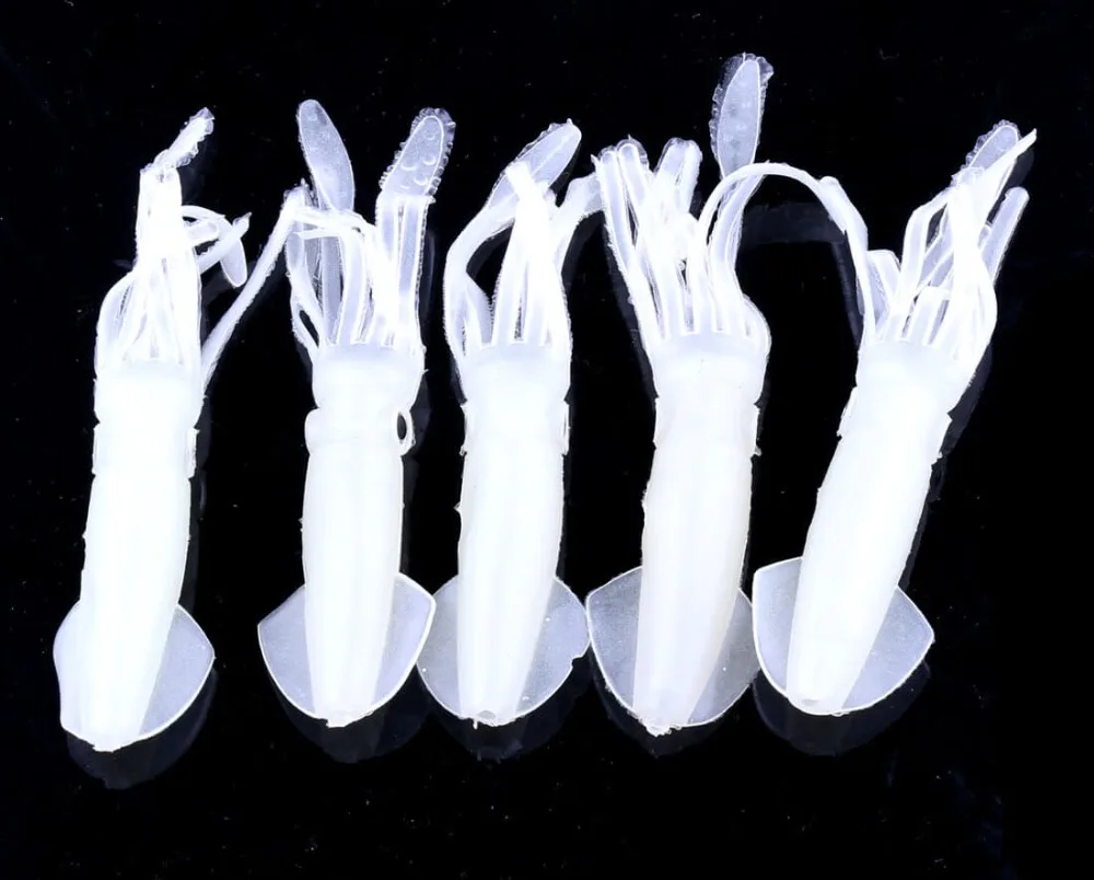 5pcs/set 40g/10cm Green Luminous Squid Soft Bait Fish Lures Bionic Artificial Fishing Crankbait Swimbait Saltwater Freshwater
5pcs/set 40g/10cm Green Luminous Squid Soft Bait Fish Lures Bionic Artificial Fishing Crankbait Swimbait Saltwater Freshwater