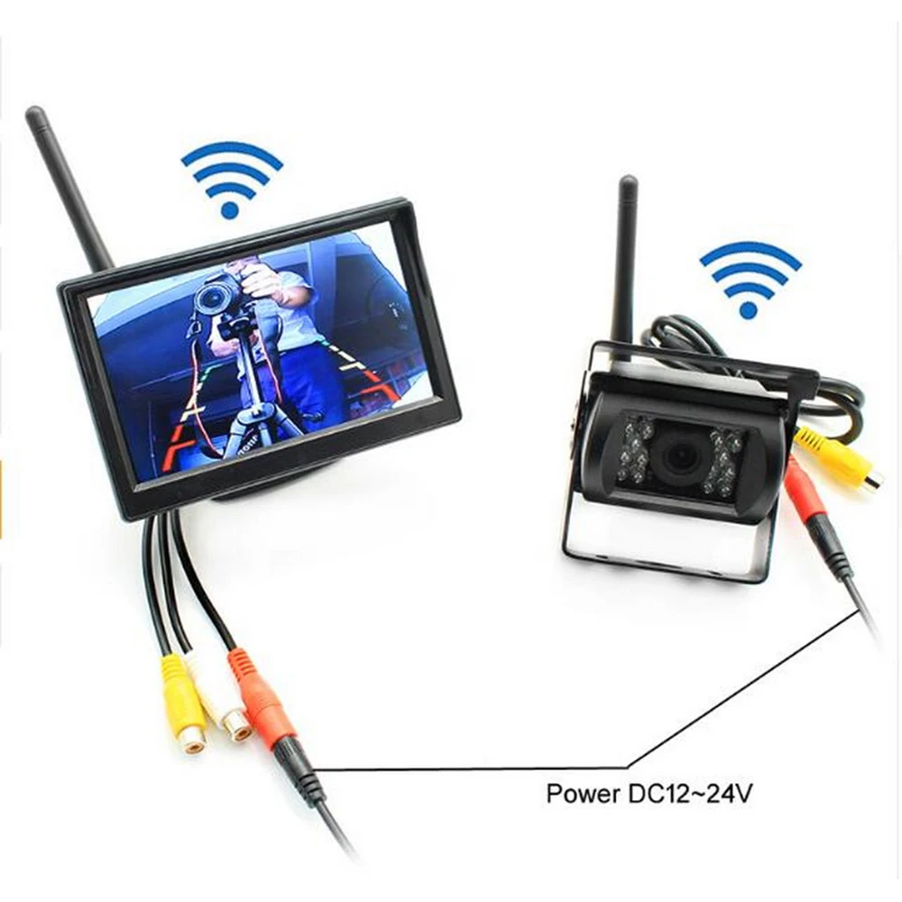 With IR Night Vision HD For RV Truck Trailer Bus Car Rear View Monitor Back up Camera Parking Assistance System 5 inch
With IR Night Vision HD For RV Truck Trailer Bus Car Rear View Monitor Back up Camera Parking Assistance System 5 inch