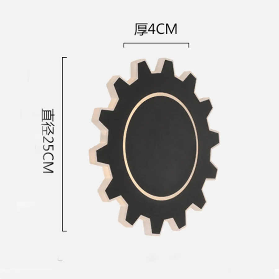 Thrisdar Creative Personality Gear Wall Light Acrylic Foyer Bedroom Bedside Wall Lamp Hotel Corridor Aisle Staircase Wall Lamps
Thrisdar Creative Personality Gear Wall Light Acrylic Foyer Bedroom Bedside Wall Lamp Hotel Corridor Aisle Staircase Wall Lamps