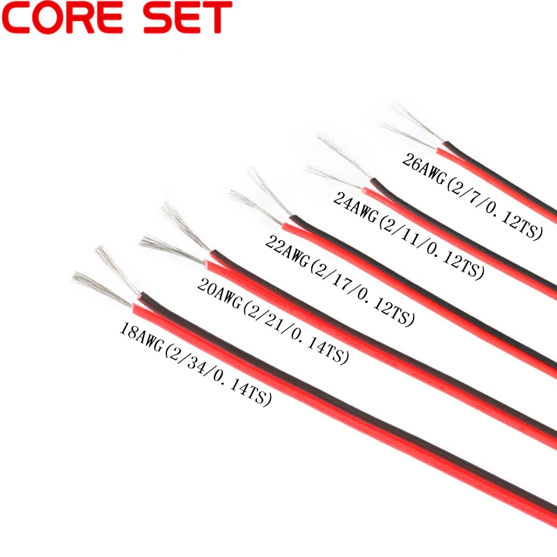 10 Meters 18/20/22/24/26 Gauge AWG Electrical Wire Tinned Copper Insulated PVC Extension LED Strip Cable Red Black Wire
10 Meters 18/20/22/24/26 Gauge AWG Electrical Wire Tinned Copper Insulated PVC Extension LED Strip Cable Red Black Wire