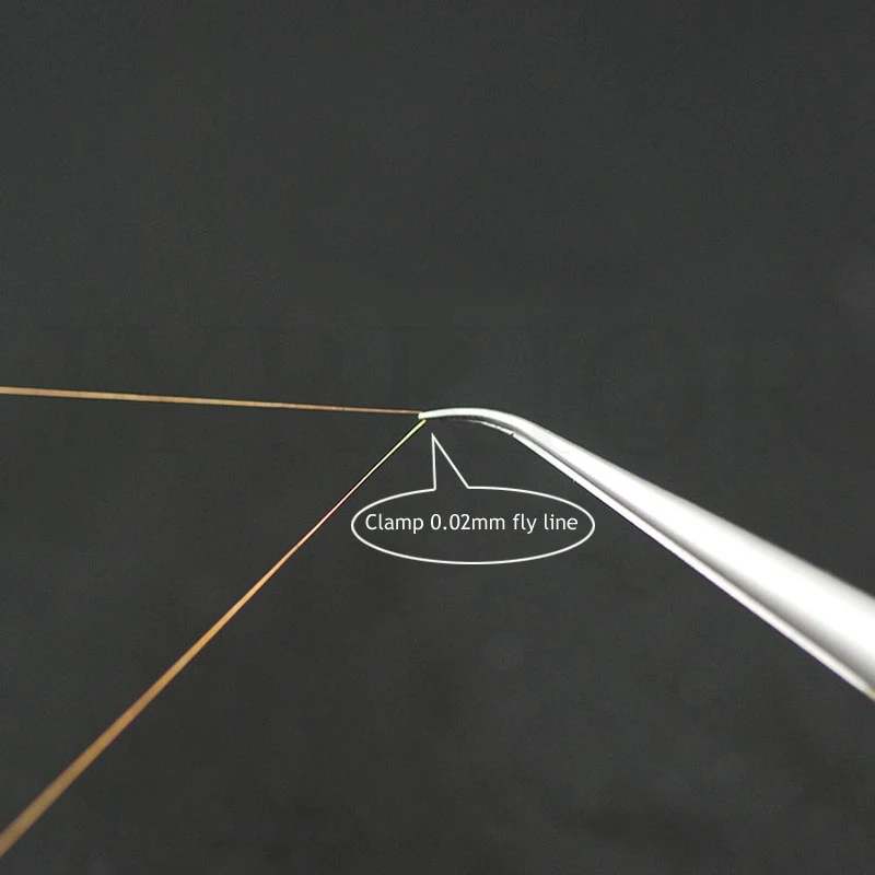 Jyrkior Ultra Precision Jump Line Tweezers Clip 0.02mm Fly Line Titanium Alloy Tweezers For iPhone Motherboard PCB Repair Tools
Jyrkior Ultra Precision Jump Line Tweezers Clip 0.02mm Fly Line Titanium Alloy Tweezers For iPhone Motherboard PCB Repair Tools