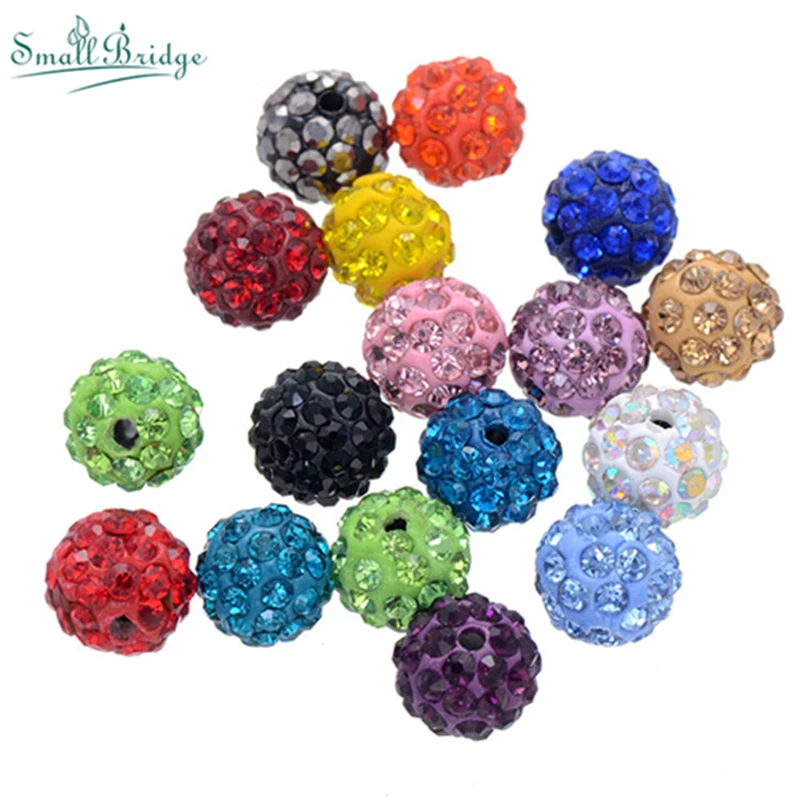 30Pcs 10MM Round Rhinestone Clay Polymer Beads For Bracelet Jewelry Making Needlework DIY Accessories Crystal Ball Spacer Bead
30Pcs 10MM Round Rhinestone Clay Polymer Beads For Bracelet Jewelry Making Needlework DIY Accessories Crystal Ball Spacer Bead