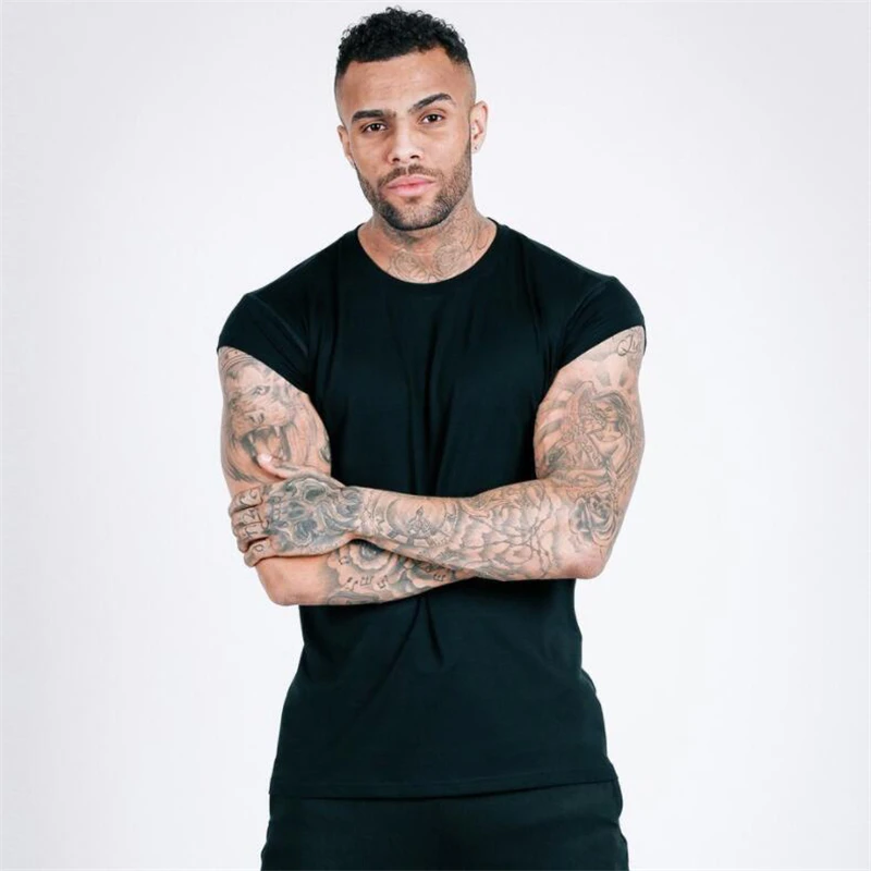 2021 Summer mens Brand clothing Fashion Fitness t Shirt Bodybuilding Muscle male Short sleeve Slim Cotton Sportwear Tee tops
2021 Summer mens Brand clothing Fashion Fitness t Shirt Bodybuilding Muscle male Short sleeve Slim Cotton Sportwear Tee tops