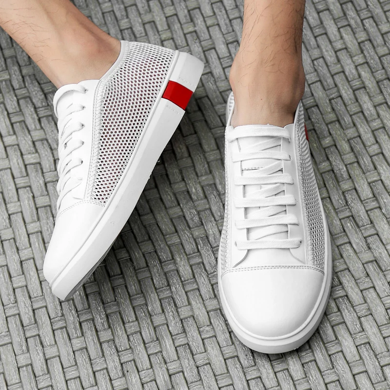 Brand Mesh Casual Shoes Men Breathable Men's Sneakers Shoes Male Walking Footwear White Fashion Summer Big Size 47 CZ-88
Brand Mesh Casual Shoes Men Breathable Men's Sneakers Shoes Male Walking Footwear White Fashion Summer Big Size 47 CZ-88