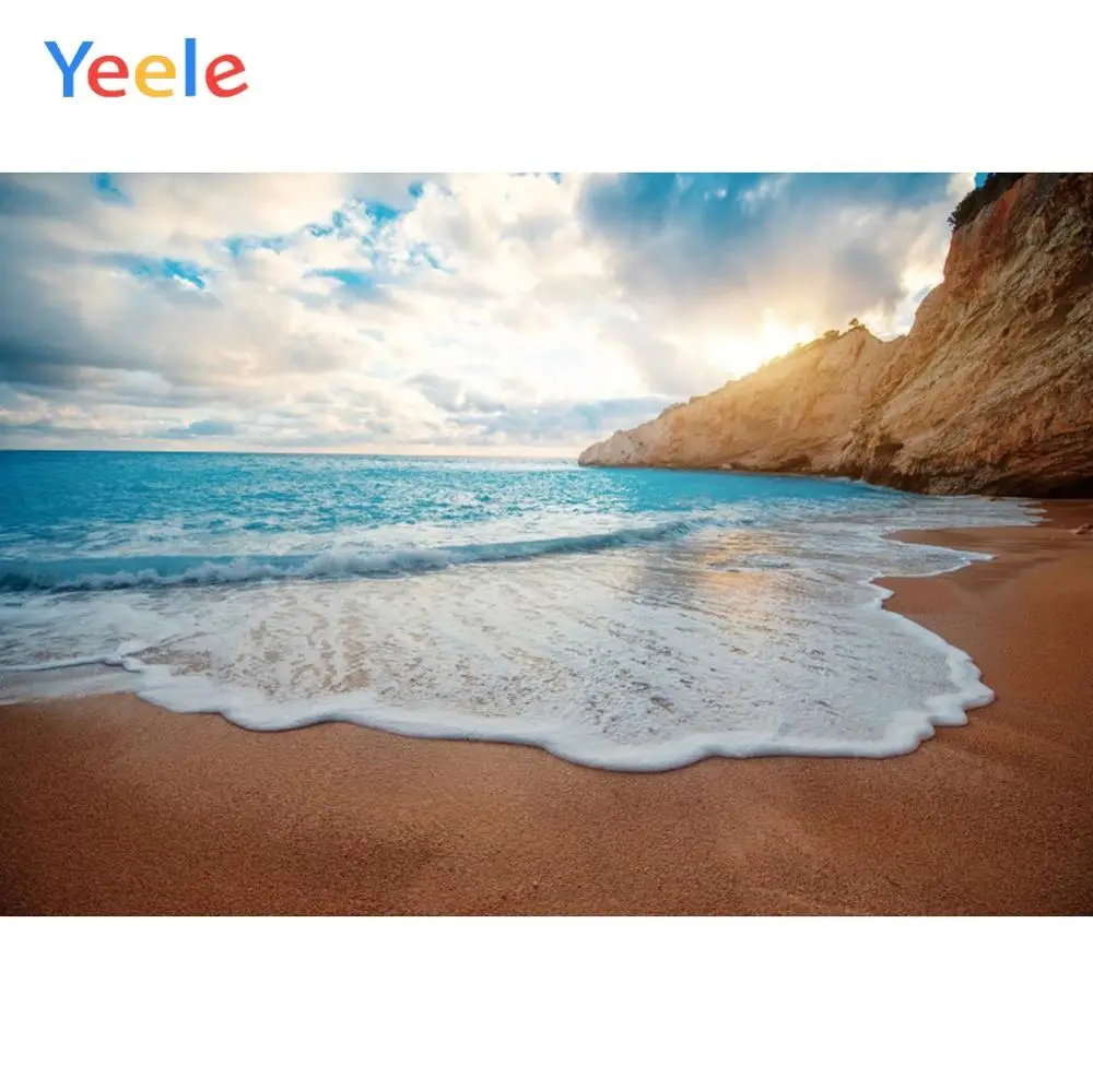 Yeele Sky White Clouds Sea Wave Beach Mountain Summer Photography Backgrounds Customized Photographic Backdrops for Photo Studio
Yeele Sky White Clouds Sea Wave Beach Mountain Summer Photography Backgrounds Customized Photographic Backdrops for Photo Studio