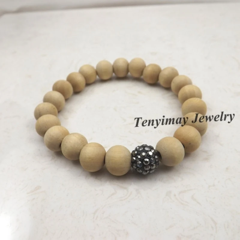 Hematite Dark Crystal Bracelet Original 10mm Wooden Beaded Bracelet For Promotion 20pcs/lot Free Shipping
Hematite Dark Crystal Bracelet Original 10mm Wooden Beaded Bracelet For Promotion 20pcs/lot Free Shipping