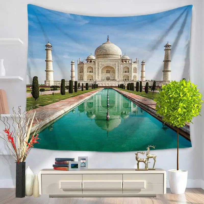 CAMMITEVER Taj Mahal Polyester Historic Scenic USA Statue of Liberty Hanging Tapestry 150X130cm Blanket Dorm Yoga Mat Home Decor
CAMMITEVER Taj Mahal Polyester Historic Scenic USA Statue of Liberty Hanging Tapestry 150X130cm Blanket Dorm Yoga Mat Home Decor
