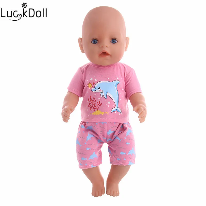 Luckdoll doll clothes suit fit 18 inch American female doll and 43CM doll accessories children Christmas gift
Luckdoll doll clothes suit fit 18 inch American female doll and 43CM doll accessories children Christmas gift