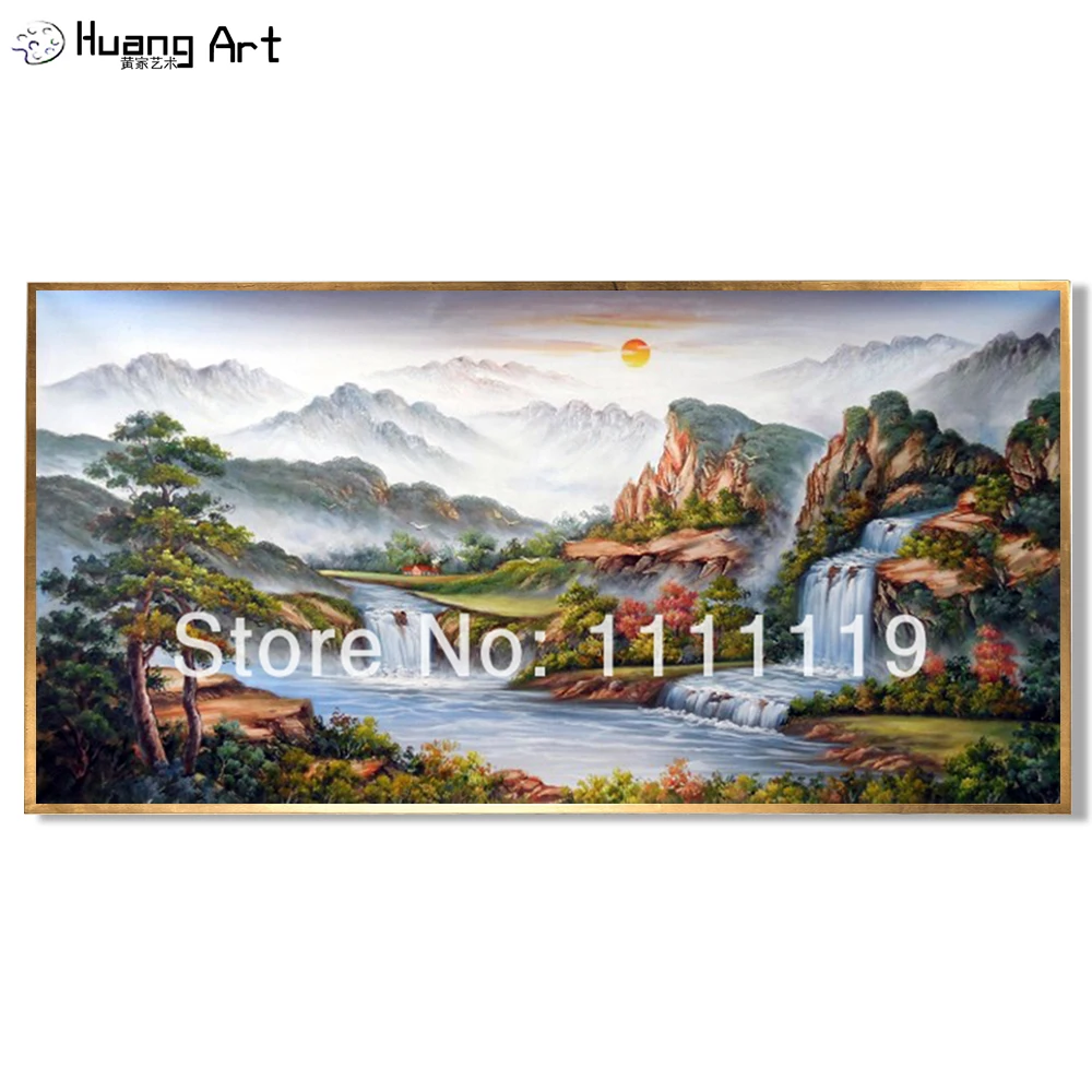 Hand Painted Mountain Landscape Oil Painting On Canvas For Room Wall Decor Cornucopia Craft Sunrise Scenery Hang Paintings
Hand Painted Mountain Landscape Oil Painting On Canvas For Room Wall Decor Cornucopia Craft Sunrise Scenery Hang Paintings