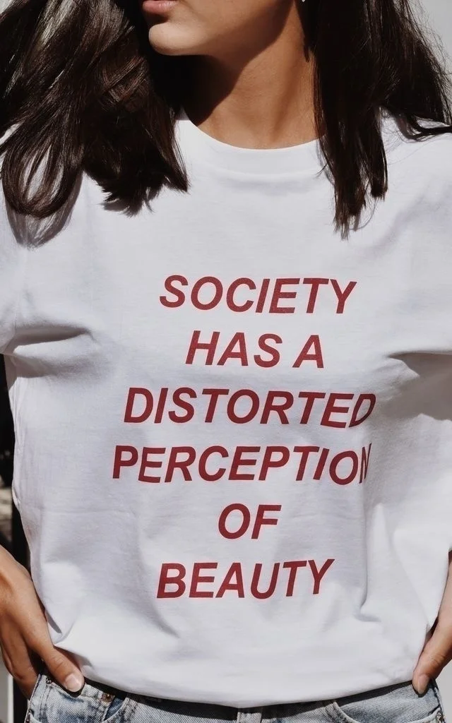 kuakuayu HJN Society Has A Distorted Perception Of Beauty Red Letters Print Women Tshirt Cotton Casual Funny T Shirt For Lady
kuakuayu HJN Society Has A Distorted Perception Of Beauty Red Letters Print Women Tshirt Cotton Casual Funny T Shirt For Lady