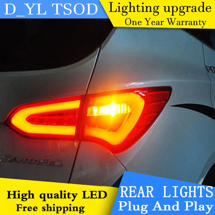 Car Styling LED Tail Lamp for Hyundai IX45 Taillights New Santa Fe Rear Light DRL+Turn Signal+Brake+Reverse auto Accessories led
Car Styling LED Tail Lamp for Hyundai IX45 Taillights New Santa Fe Rear Light DRL+Turn Signal+Brake+Reverse auto Accessories led