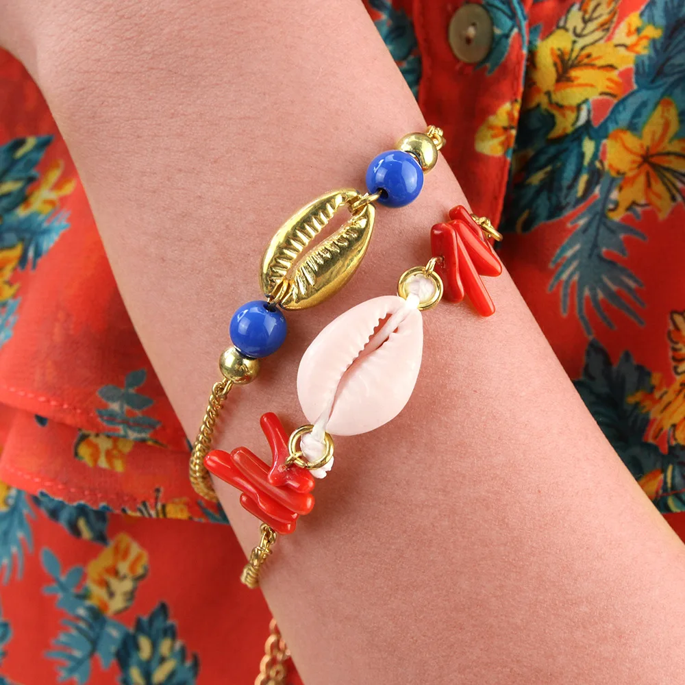 TOUCHEART Boho Natural Seashell Bracelet Handmade Knit Gold Shell Bracelets&Bangles Charm For Women Jewelry Bracelets SBR190092
TOUCHEART Boho Natural Seashell Bracelet Handmade Knit Gold Shell Bracelets&Bangles Charm For Women Jewelry Bracelets SBR190092