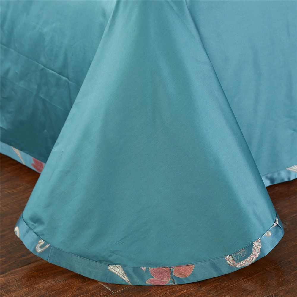 Egyptian Cotton Yarn Dyed Jacquard Rope Leaves Design 4Pcs Bedding set Sheets Duvet Cover Pillowcase Queen King Size 650TC
Egyptian Cotton Yarn Dyed Jacquard Rope Leaves Design 4Pcs Bedding set Sheets Duvet Cover Pillowcase Queen King Size 650TC