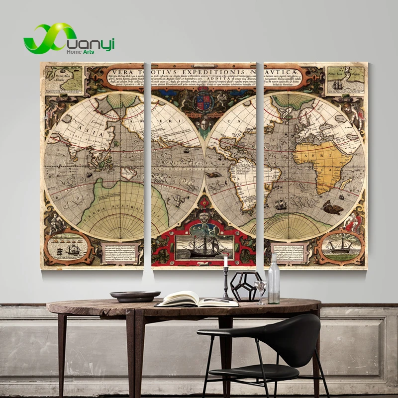 3 Panel Large Size Abstract World Map Canvas Painting Home Decor Wall Art World Map Painting Canvas Picture For Bedroom Unframed
3 Panel Large Size Abstract World Map Canvas Painting Home Decor Wall Art World Map Painting Canvas Picture For Bedroom Unframed