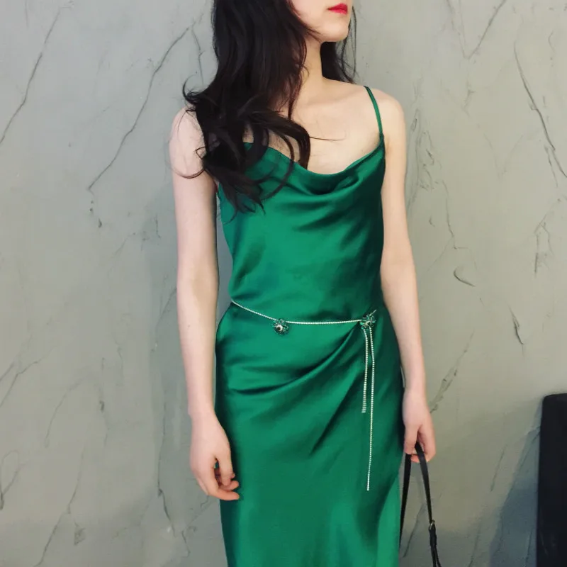 2019 dancing party Dress Women Summer Off Shoulder Sleeveless Strapless Loose Long Dresses Lady Sexy Backless Bodycon Green Vest
2019 dancing party Dress Women Summer Off Shoulder Sleeveless Strapless Loose Long Dresses Lady Sexy Backless Bodycon Green Vest