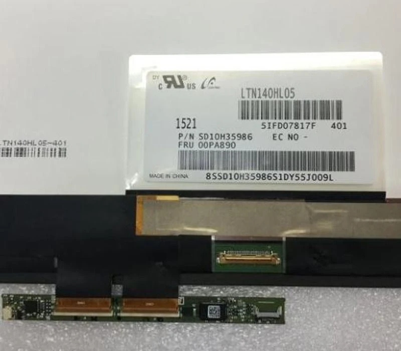 14.0" For Lenovo ThinkPad Yoga 460 LCD Screen+Touch Digitizer Assembly LTN140HL05-401
14.0" For Lenovo ThinkPad Yoga 460 LCD Screen+Touch Digitizer Assembly LTN140HL05-401