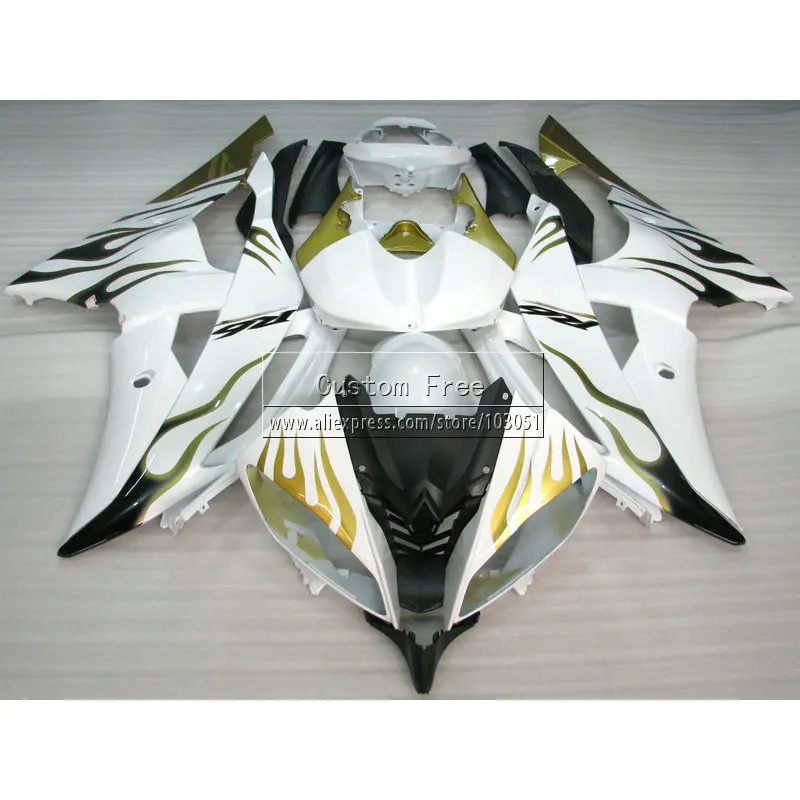 Injection mold aftermarket sets For YAMAHA YZF R6 2008 2009-2013 2014 fairings YZFR6 08-14 green flames white fairing kit JL58
Injection mold aftermarket sets For YAMAHA YZF R6 2008 2009-2013 2014 fairings YZFR6 08-14 green flames white fairing kit JL58