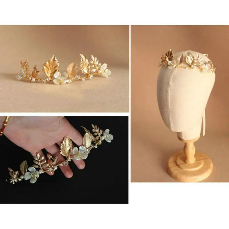 Wedding Headband For Brides Handmade Pearl Crystal Leaf Crown Hair Accessories Women Headpiece
Wedding Headband For Brides Handmade Pearl Crystal Leaf Crown Hair Accessories Women Headpiece