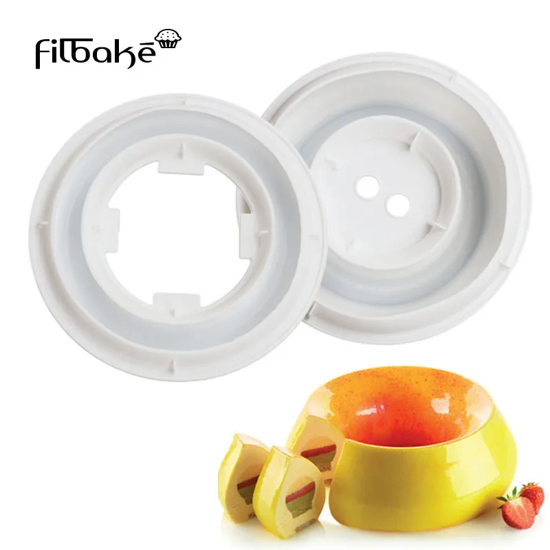 FILBAKE One Set Round Flame Shaped Smooth Cover Silicone Cake Molds Freezing and Baking Mold Cake Pan Baking Accessories
FILBAKE One Set Round Flame Shaped Smooth Cover Silicone Cake Molds Freezing and Baking Mold Cake Pan Baking Accessories