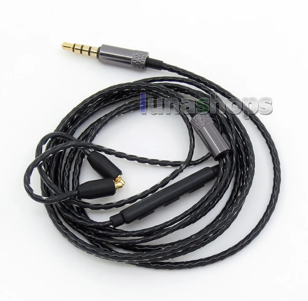OFC With Earphone Hook Aluminium Foil Mic Control Volume TPE Cable For Shure SE215 SE315 SE425 SE535 SE846 LN005882
OFC With Earphone Hook Aluminium Foil Mic Control Volume TPE Cable For Shure SE215 SE315 SE425 SE535 SE846 LN005882