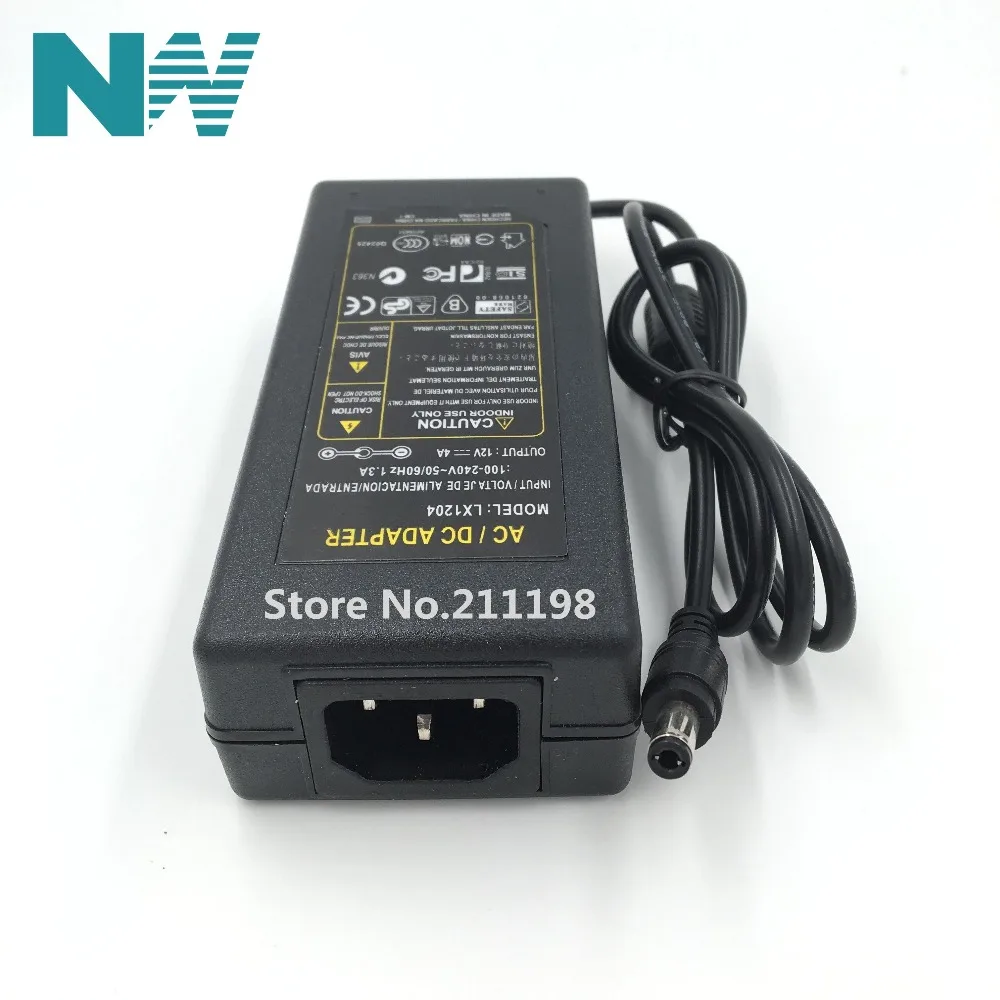 Dc 12V 4A Ac 100-240V 12V4A Led Light Power Adapter Led Power Supply Adapter Drive For Rgb Led Strip 5050 3528 2835 Without Line
Dc 12V 4A Ac 100-240V 12V4A Led Light Power Adapter Led Power Supply Adapter Drive For Rgb Led Strip 5050 3528 2835 Without Line