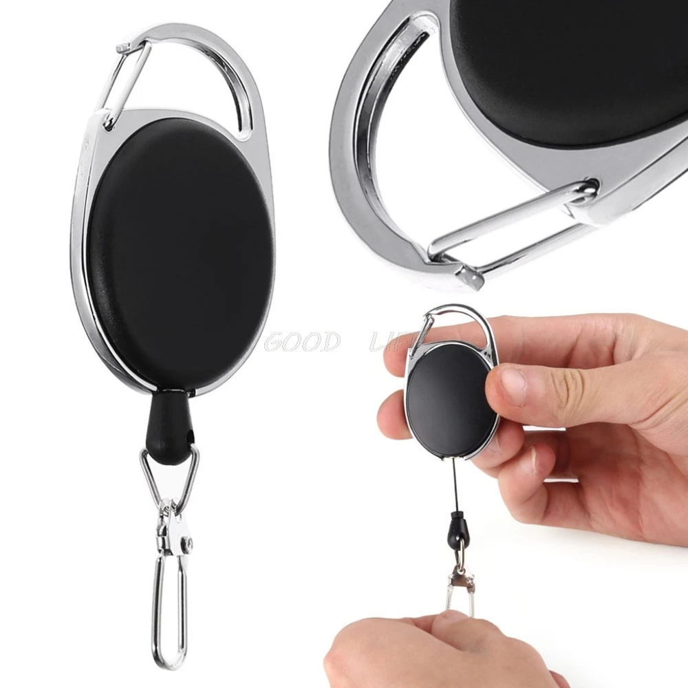 Free shipping Retractable Reel Ajustable Wire Rope Keychain With Carabiner Anti-theft Antilost
Free shipping Retractable Reel Ajustable Wire Rope Keychain With Carabiner Anti-theft Antilost