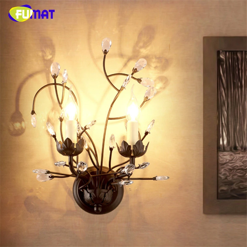 FUMAT American Metal Retro Wall Lamps K9 Crystal Bed Room Bedside Wall Lightings For Living Room Vintage Aisle Crystal Wall Lamp
FUMAT American Metal Retro Wall Lamps K9 Crystal Bed Room Bedside Wall Lightings For Living Room Vintage Aisle Crystal Wall Lamp