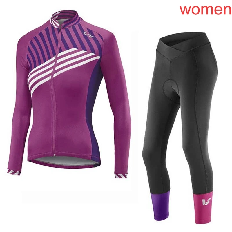 New Women's Cycling Jersey Bike Long Sleeve shirt bib pants Road Bicycle Wear Spring Autumn racing clothes maillot Ciclismo Y320
New Women's Cycling Jersey Bike Long Sleeve shirt bib pants Road Bicycle Wear Spring Autumn racing clothes maillot Ciclismo Y320