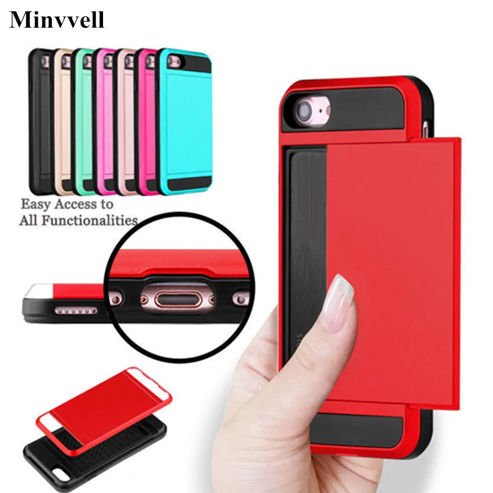 Hybrid Armor Case for iPhone SE 2 2020 8 X 6 6S Plus 7 Wallet Case Card Holder Shockproof Rubber Cover for iPhone XS MAX XR Case
Hybrid Armor Case for iPhone SE 2 2020 8 X 6 6S Plus 7 Wallet Case Card Holder Shockproof Rubber Cover for iPhone XS MAX XR Case