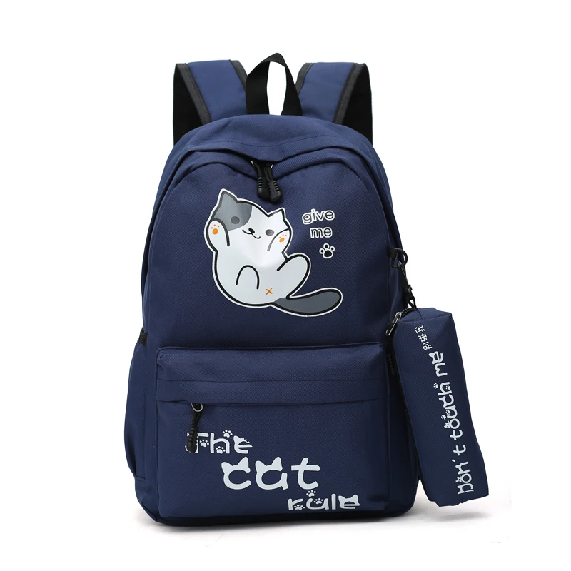 School Backpack For Teenage Boy Girl canvas Luminous Cartoon travel School Bag For Teenagers Student Cute Cat Backpack to School
School Backpack For Teenage Boy Girl canvas Luminous Cartoon travel School Bag For Teenagers Student Cute Cat Backpack to School