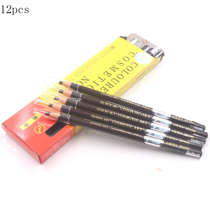 12pcs import from Japan high quality 18cm brown Pull Eyebrow Waterproof Pencil For Permanent Eyebrow Cosmetic Beauty Makeup
12pcs import from Japan high quality 18cm brown Pull Eyebrow Waterproof Pencil For Permanent Eyebrow Cosmetic Beauty Makeup