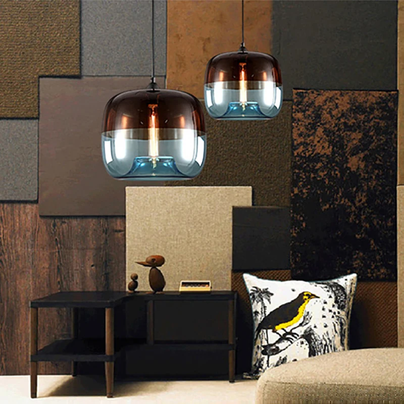 Modern Nordic colorful hanging Glass Pendant Lamp Fixtures E27 LED pendant Lights for Kitchen Restaurant living room bedroom
Modern Nordic colorful hanging Glass Pendant Lamp Fixtures E27 LED pendant Lights for Kitchen Restaurant living room bedroom