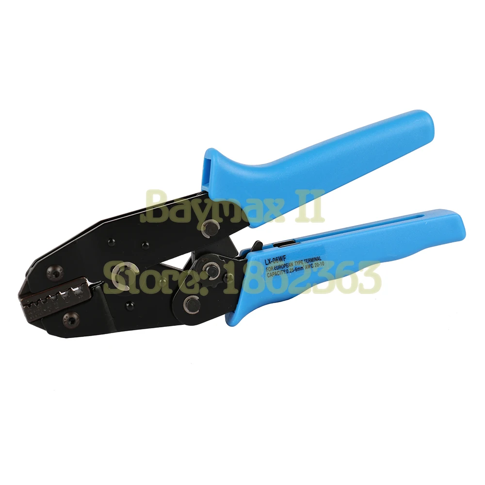 LX-06WF Mini Crimping Plier for AWG 20-10(0.25-6mm2) Cable End-sleeves and Ferrules
LX-06WF Mini Crimping Plier for AWG 20-10(0.25-6mm2) Cable End-sleeves and Ferrules
