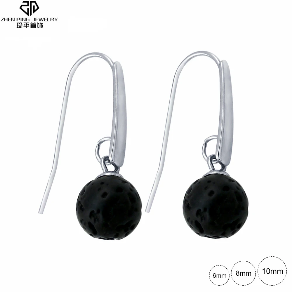 Essential Oil Diffuser Drop Earrings Black Natural Lava Stone Dangle Earrings Gift for Women Girls
Essential Oil Diffuser Drop Earrings Black Natural Lava Stone Dangle Earrings Gift for Women Girls