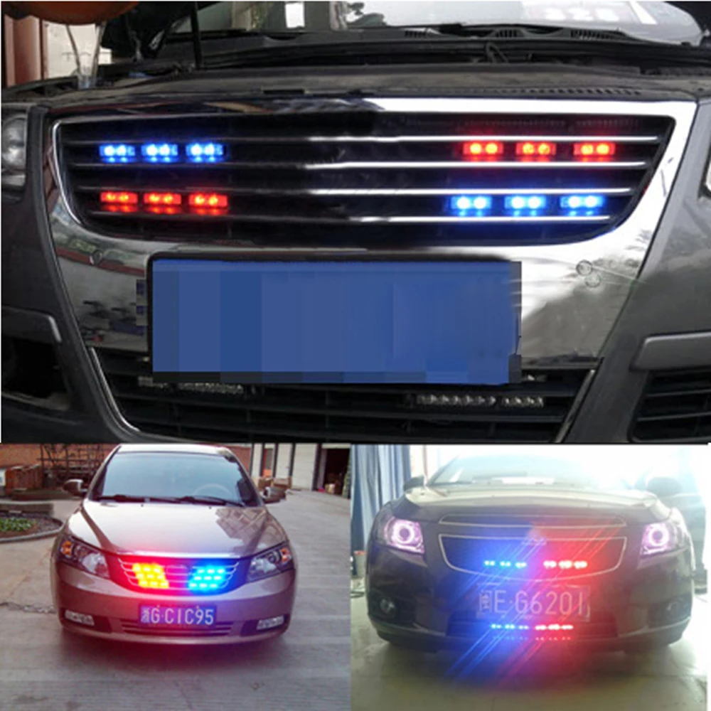 Car Light LED Red Blue Color Car Truck Strobe Emergency Warning Light Bars Deck Dash Grill
Car Light LED Red Blue Color Car Truck Strobe Emergency Warning Light Bars Deck Dash Grill