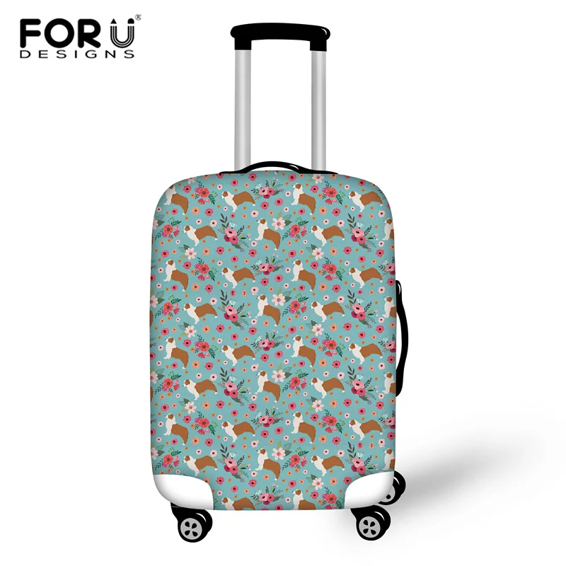 FORUDESIGNS Австралийский Шепард, цветочный принт, Толстый эластичный защитный чехол для багажа на молнии, пылезащитный Дорожный Чехол для чемод...
FORUDESIGNS Австралийский Шепард, цветочный принт, Толстый эластичный защитный чехол для багажа на молнии, пылезащитный Дорожный Чехол для чемод...