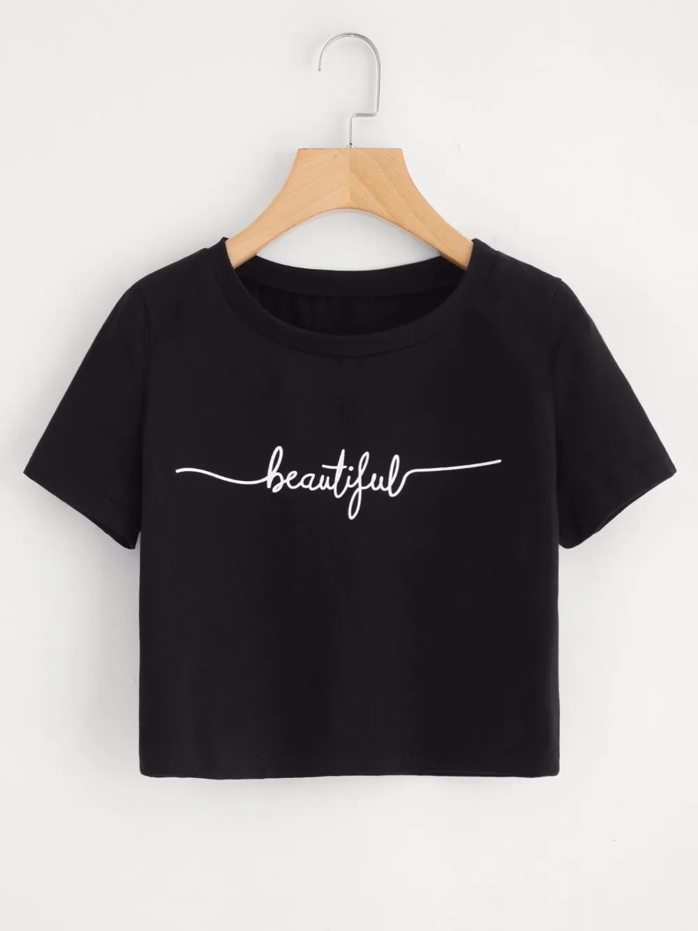 Beautiful letter print crop tops grunge aesthetic short women fashion t shirt 90s sexy girl street style art tees slogan tops
Beautiful letter print crop tops grunge aesthetic short women fashion t shirt 90s sexy girl street style art tees slogan tops