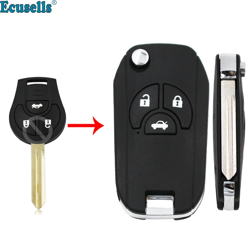 Modifed 3 buttons Replacement Remote key Shell Case Fob for Nissan Note Micra Juke Duke Pathfinder with uncut key blade
Modifed 3 buttons Replacement Remote key Shell Case Fob for Nissan Note Micra Juke Duke Pathfinder with uncut key blade