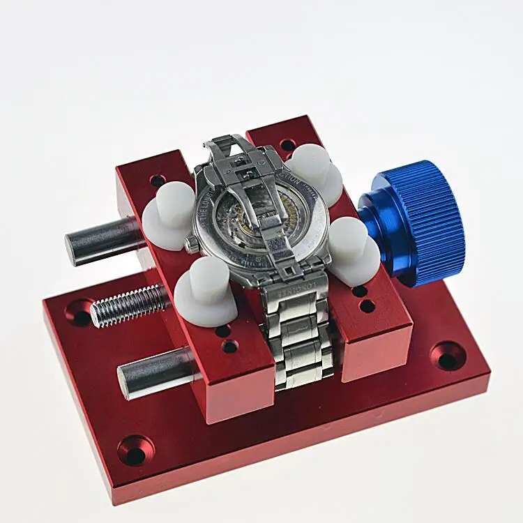 Professional/DIY Random Color Watch Repair Tool Watch Metal extra open seat clamp watch fixed open the table folder watch tool
Professional/DIY Random Color Watch Repair Tool Watch Metal extra open seat clamp watch fixed open the table folder watch tool