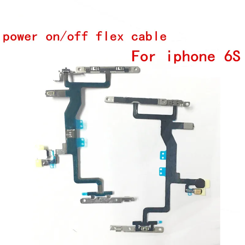 10pcs/lot ON OFF Flex For iphone6S Switch Power Button ON OFF Button Flex Cable Volume Flex With Metal Bracket For iphone 6S
10pcs/lot ON OFF Flex For iphone6S Switch Power Button ON OFF Button Flex Cable Volume Flex With Metal Bracket For iphone 6S